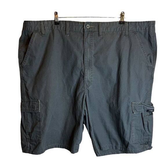 5 for $25🔥Size 48 Wrangler Grey Khaki Shorts - Picture 1 of 4